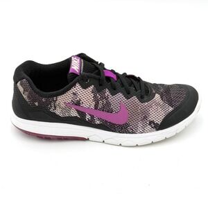 Nike Flex Experience RN 4 Womens Running Shoes Black Purple Pink 749177-005